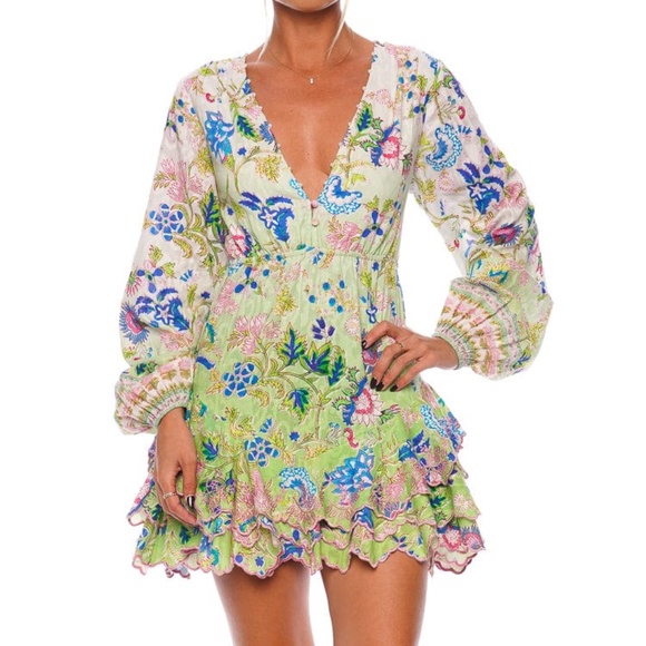 Hemant & Nandita REA Mini Dress - Picture 3 of 8